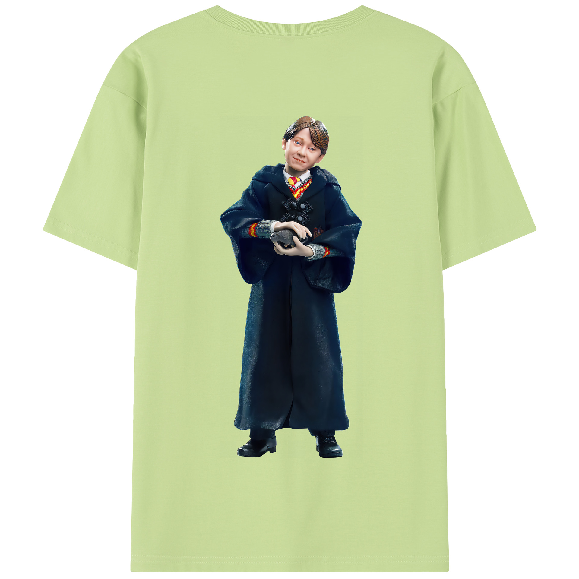 （画像用） Harry Potter ハリー・ポッターシリーズ 綿100％半袖Tシャツ（背面プリント）